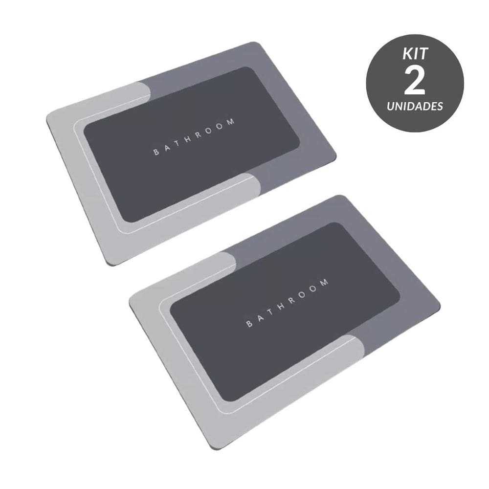 Tapetes Mágicos Antiaderentes Para Banheiro Absorventes
