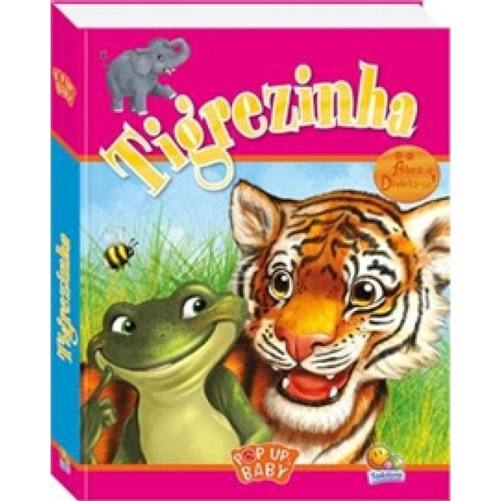 Livro Pop Ups Baby - Tigrezinha