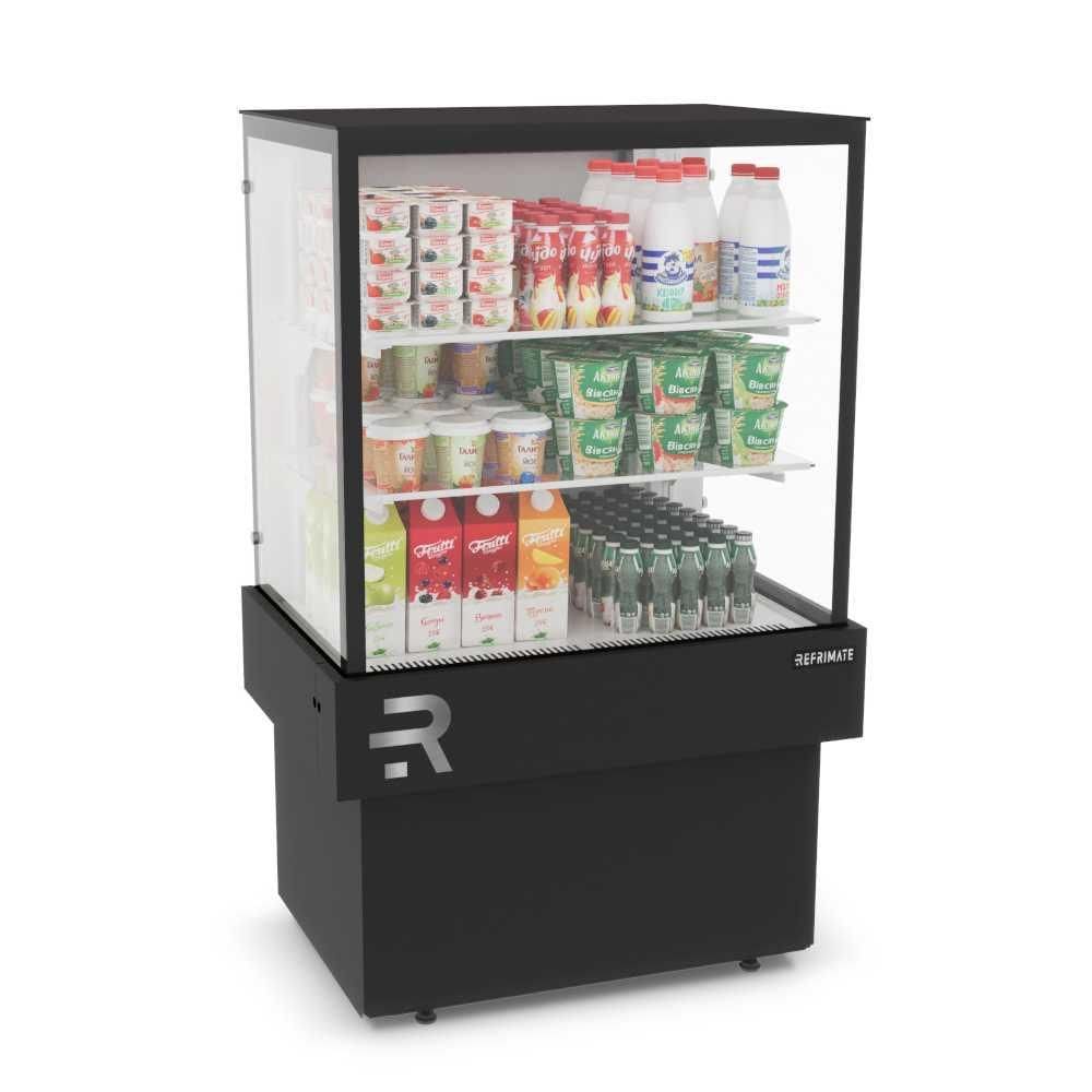 Vitrine Confeitaria Refrigerada 75 cm Vanguard Plus com Tampo Aproveitável CVPRAF750 220V - Refrimate