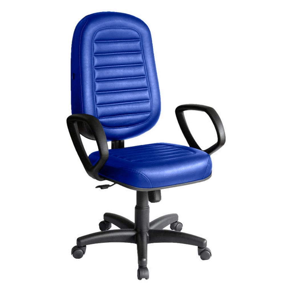 Cadeira Presidente para Escritório Linha Blenda Azul