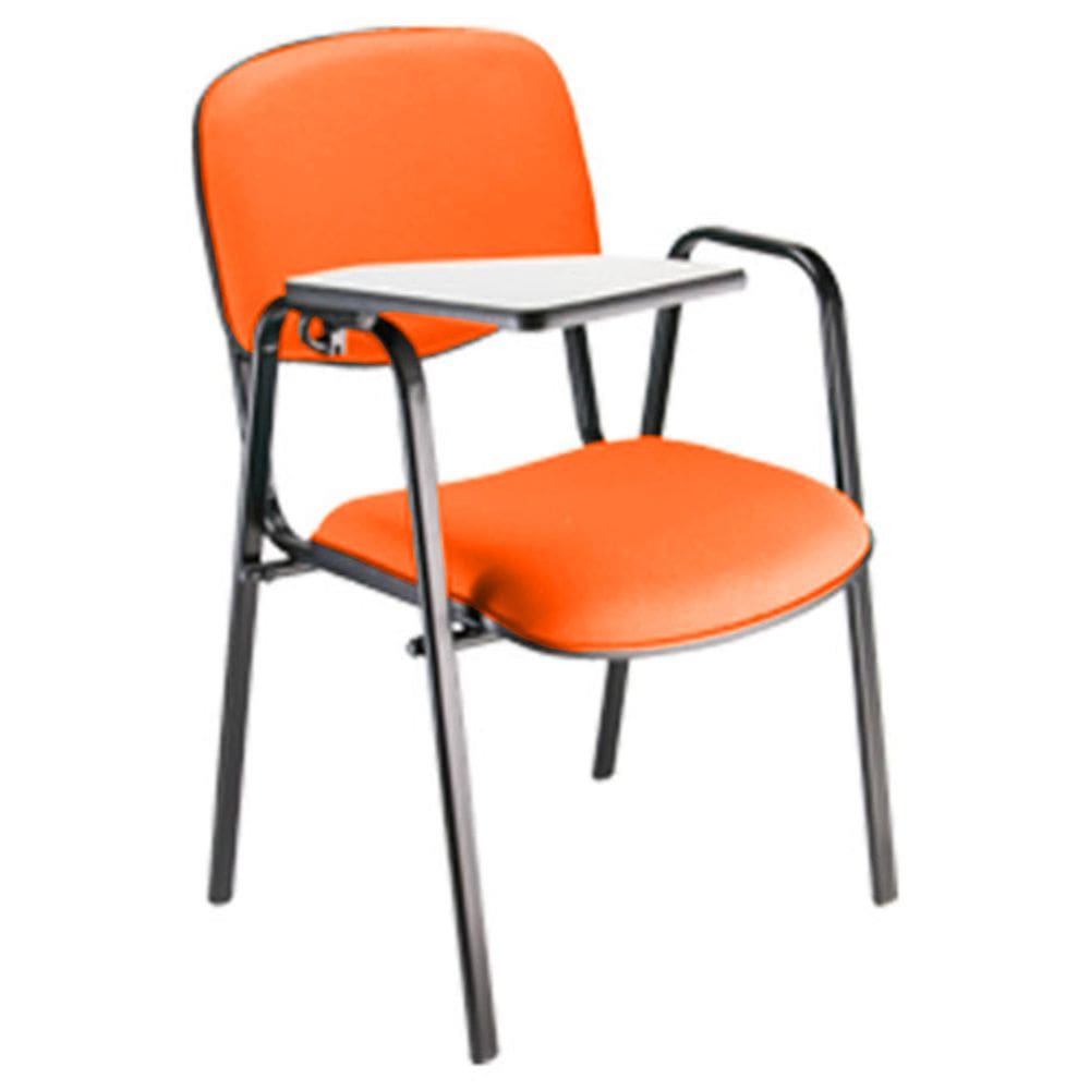 Cadeira Escolar Universitária para Auditórios Linha Hotel Laranja
