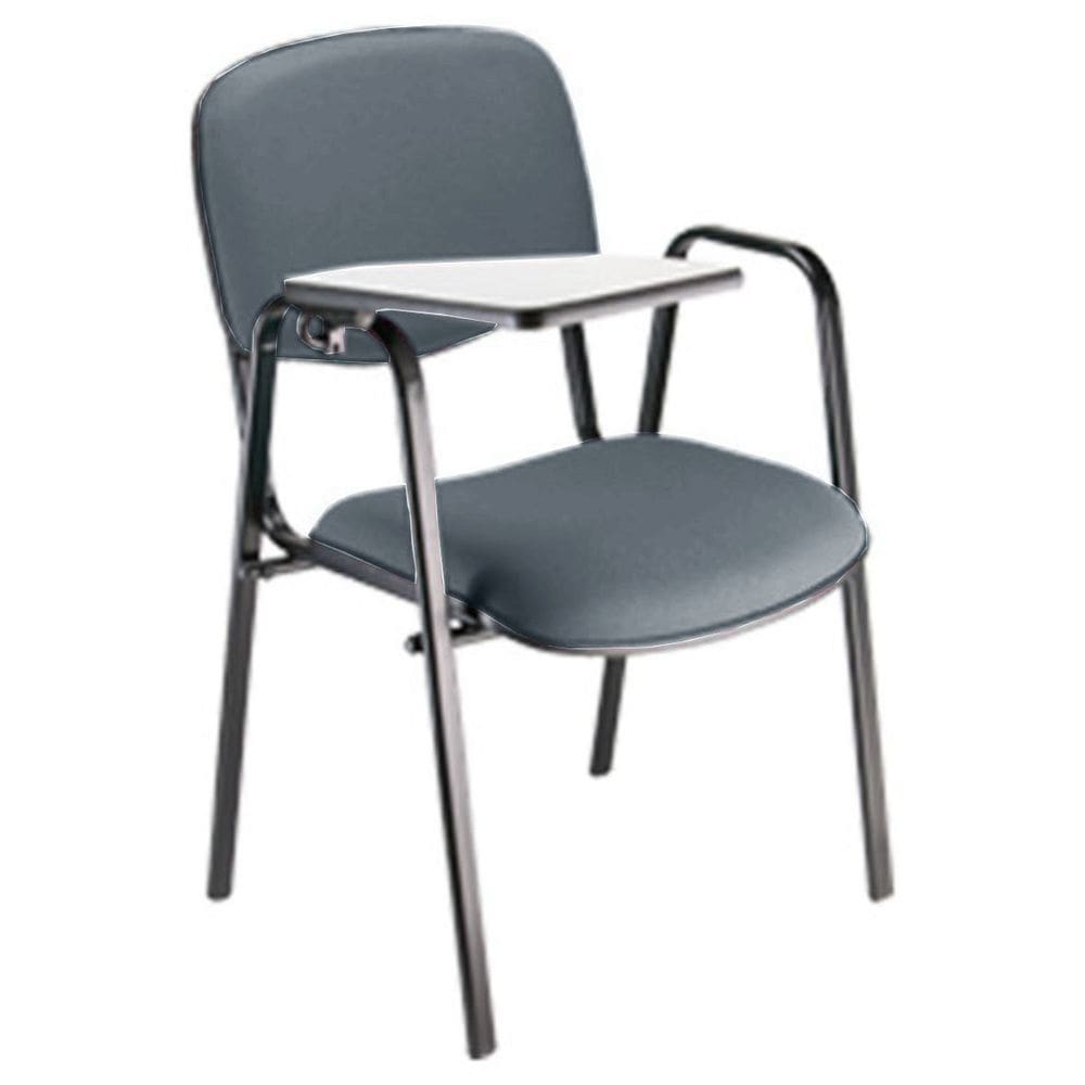 Cadeira Escolar Universitária para Auditórios Linha Hotel Cinza
