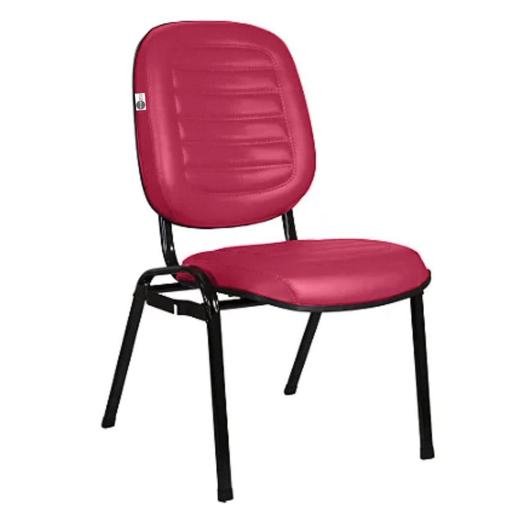 Cadeira Empilhável para Igrejas Evangélicas Linha Holy Rosa