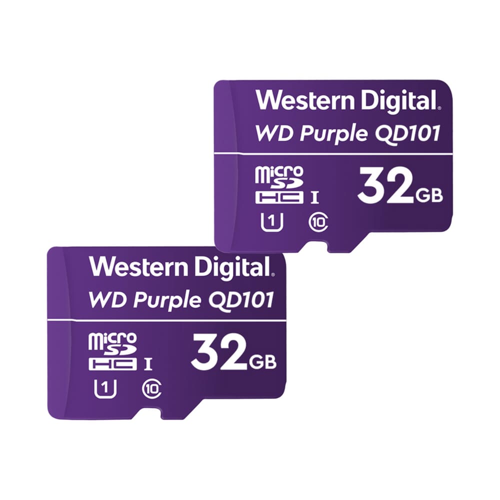 Cartão de Memória Micro-SD P/ Segurança 32GB - 2 Unidades