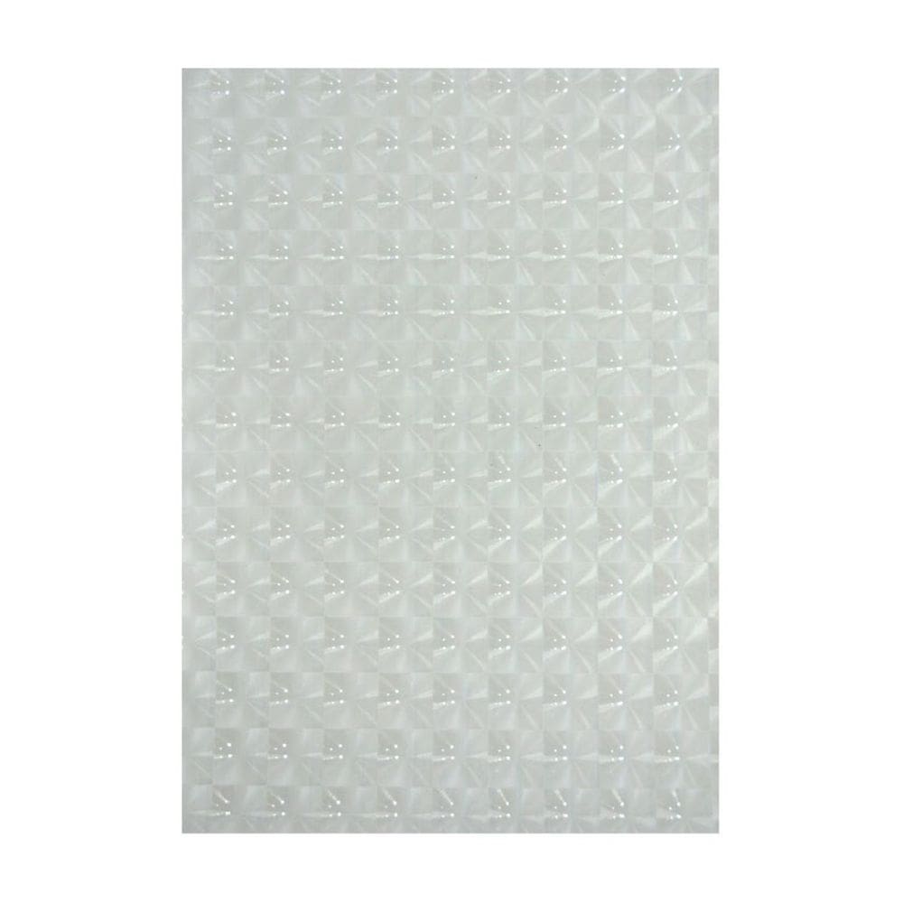 Papel Adesivo Holográfico Vinil Quadrados 3D A4 50Fls