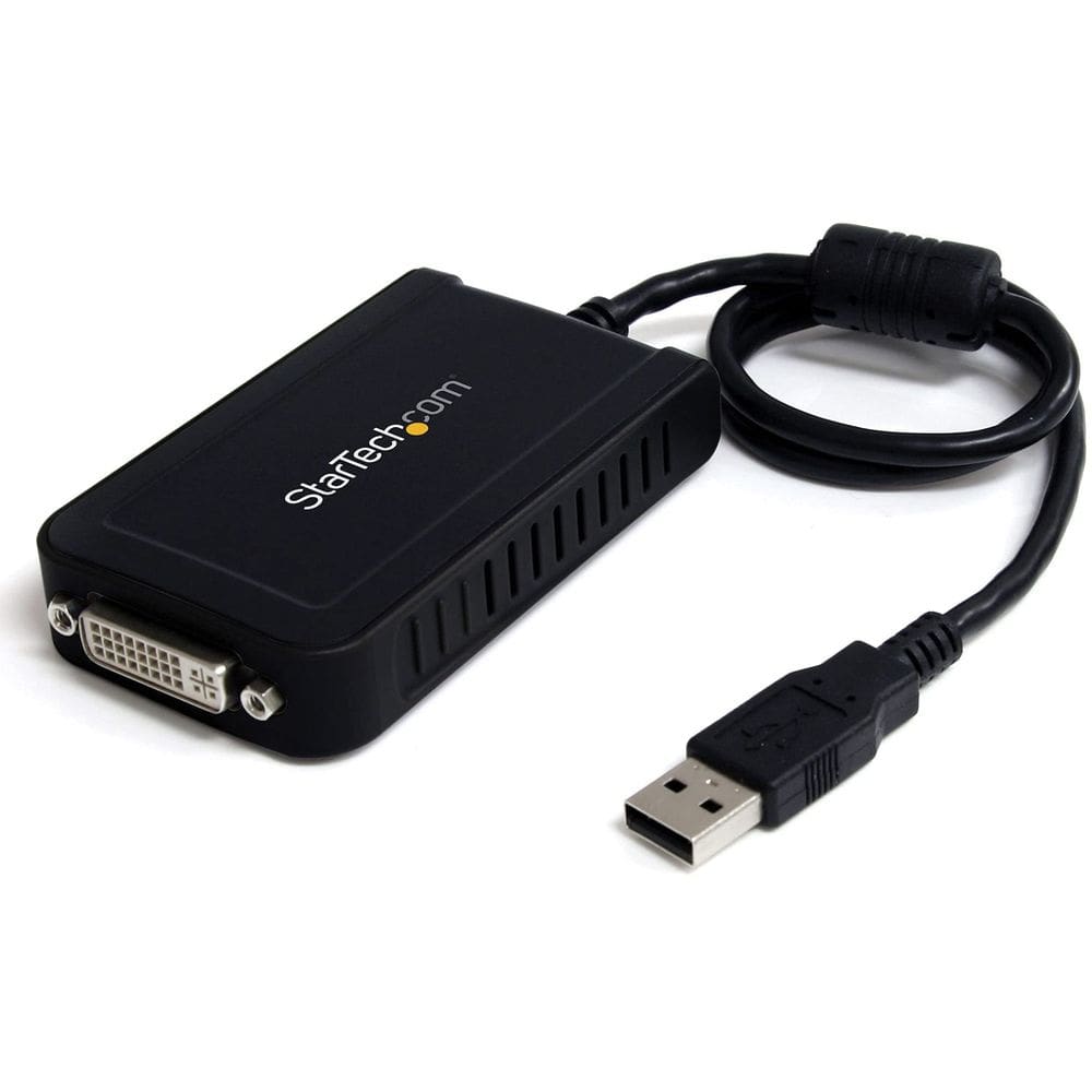 Adaptador USB para DVI StarTech.com 1920x1200 Windows Preto