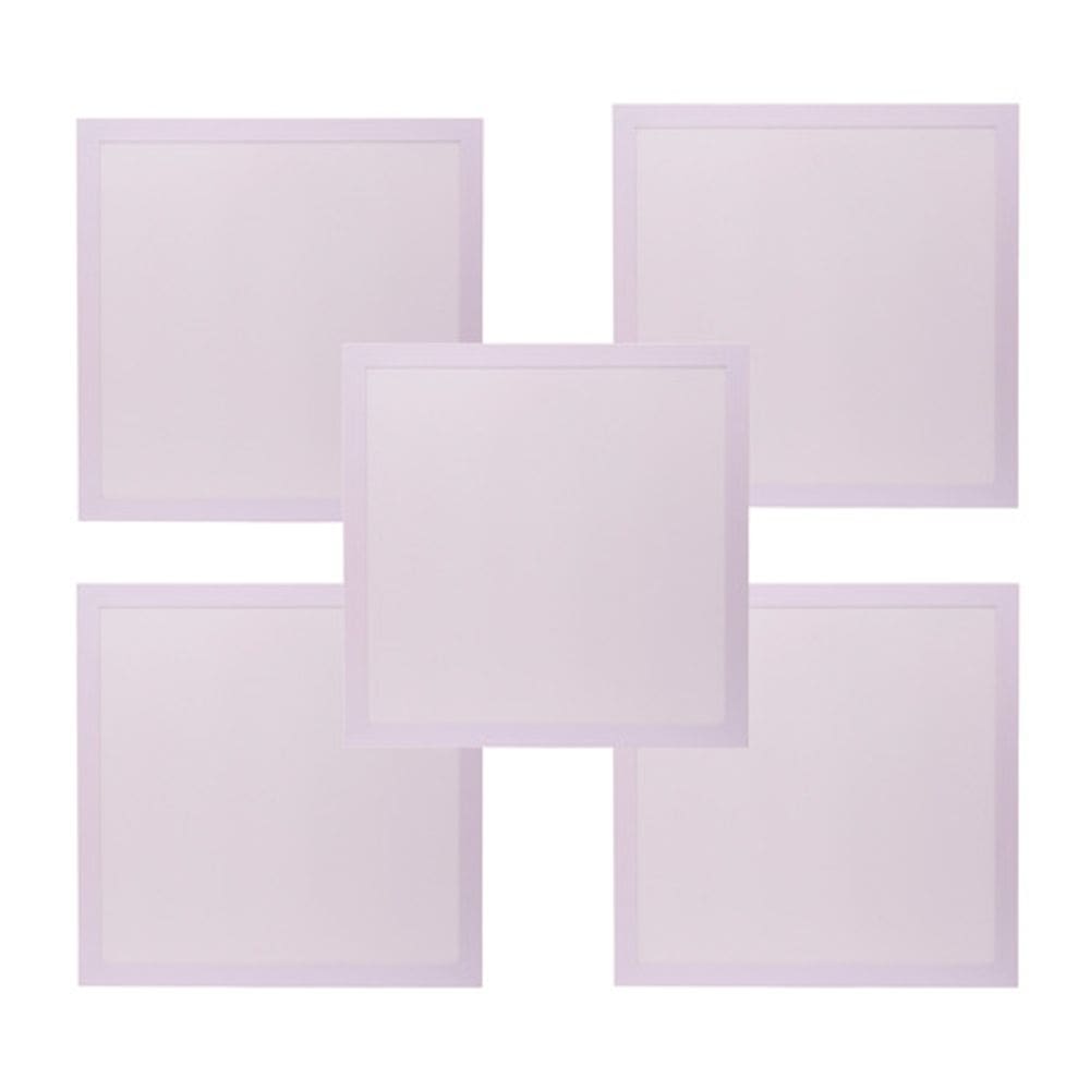 Kit 5 Painel Led Quadrado Embutir 30W 4000K Bivolt Foxlux