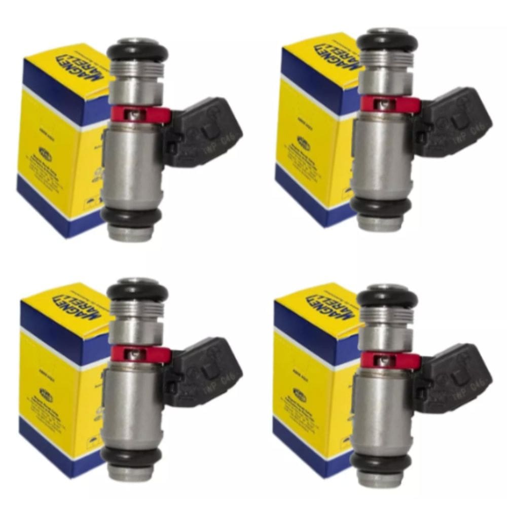 4 Bicos Injetor Palio 1.4 Flex 8V Fire 2008 Iwp046