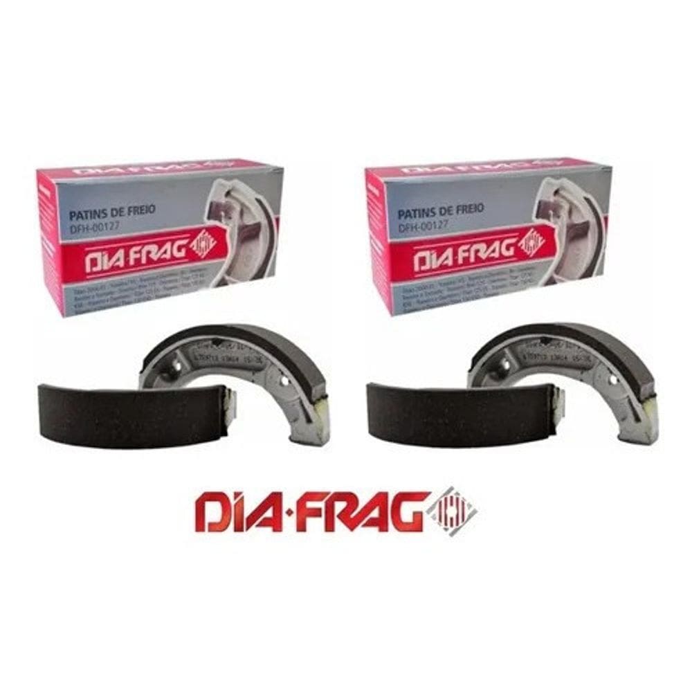 Lona Patim Freio Titan 2000 150 160 Dianteiro Traseiro Pcx150 Tras Diafrag