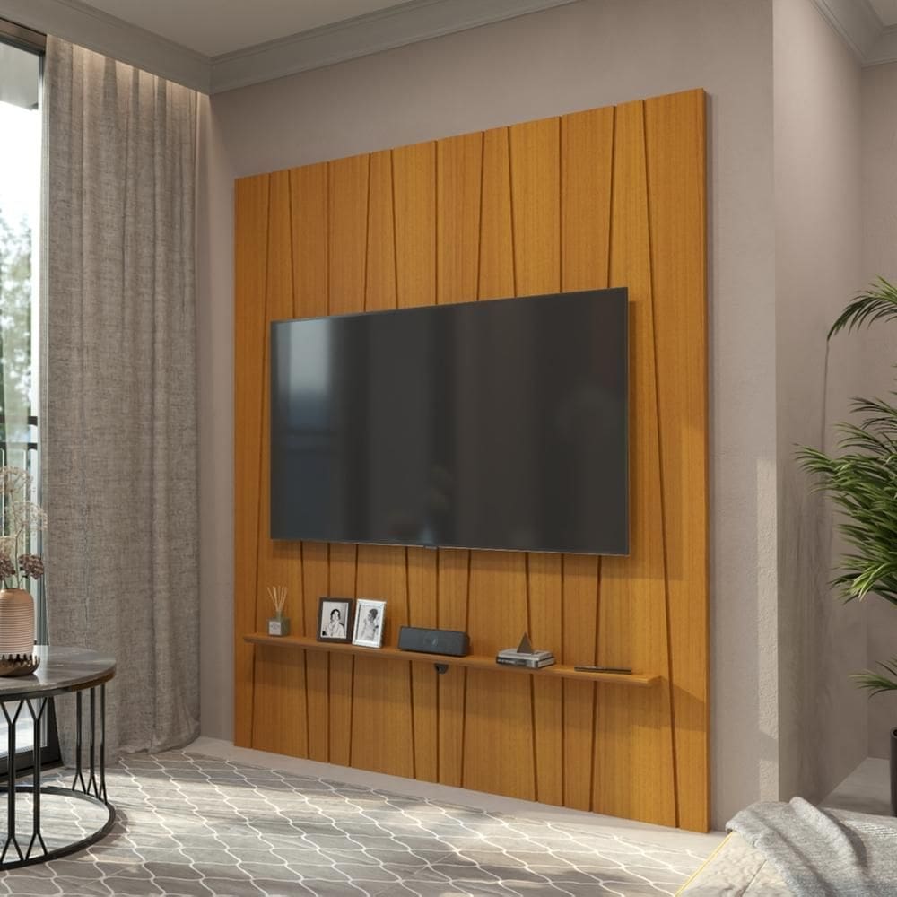 Painel Ripado Horizon para TV Até 75 Polegadas 180cm