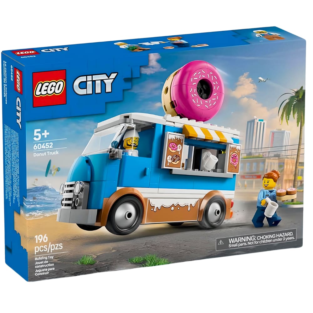 Blocos de Montar Lego City Caminhão de Donuts 60452