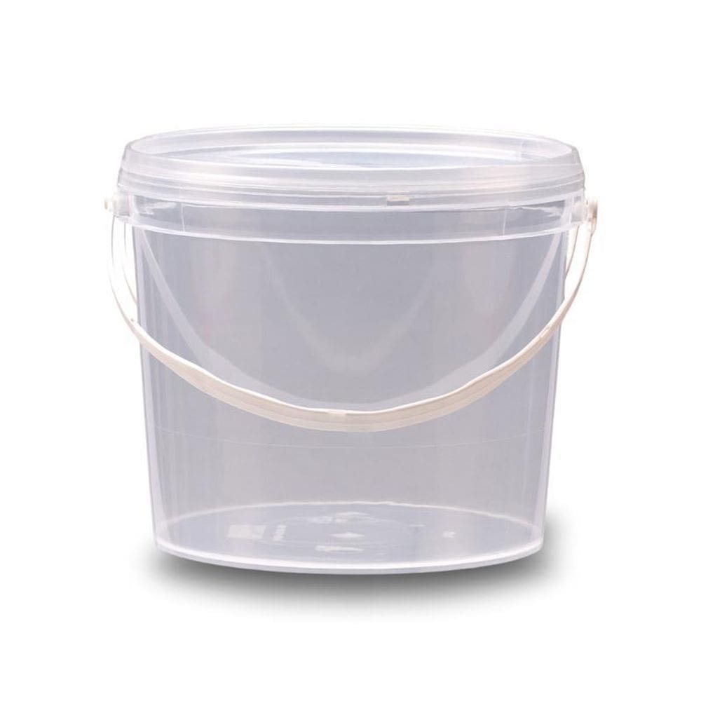 Balde Para Pintura 2.2 Litros Com Tampa - Kit 20 Pçs