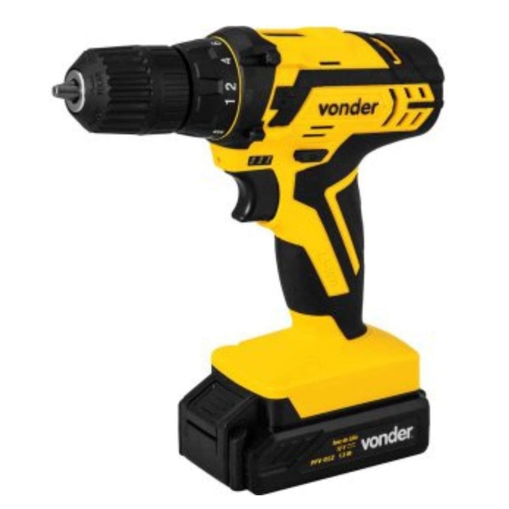 Parafusadeira E Furadeira Bat 12v Pfv012 Bivolt | Vonder