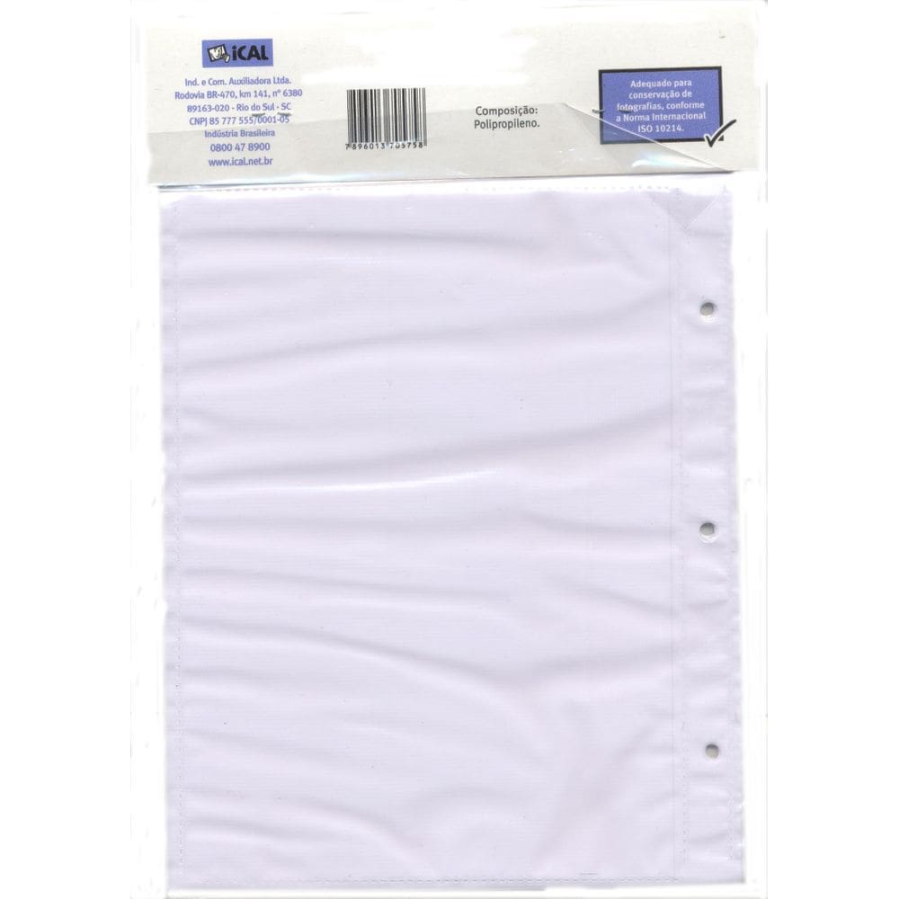 Refil Folha Branca 10 Folhas 15x21 - R6 - ICAL