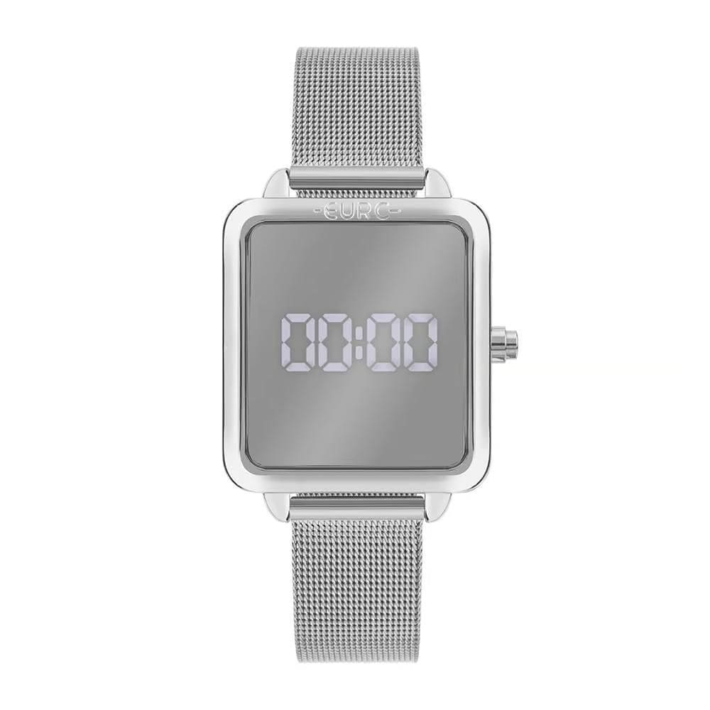 Relógio Euro Feminino Fashion Reflexos Prata Euds8054Ad/4K