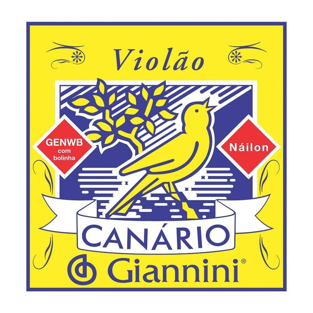 Corda De Nylon Giannini Canario Genwb5 5 Para Violao Com