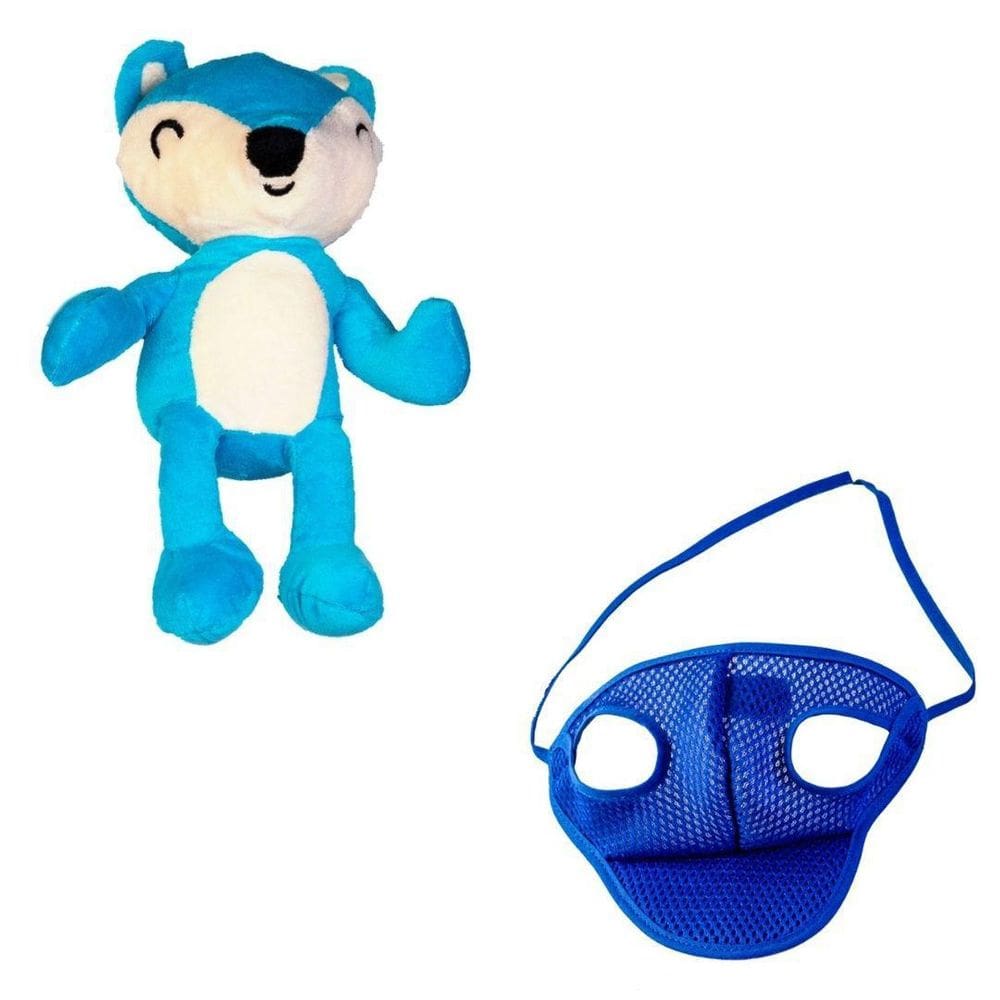 Kit Boné E Pelúcia Raposinha Para Cães E Gatos - M
