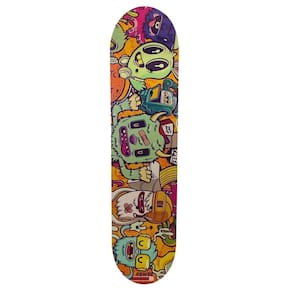 Skate Board Infantil Funs Iniciante Esporte Suporta Até 50Kg
