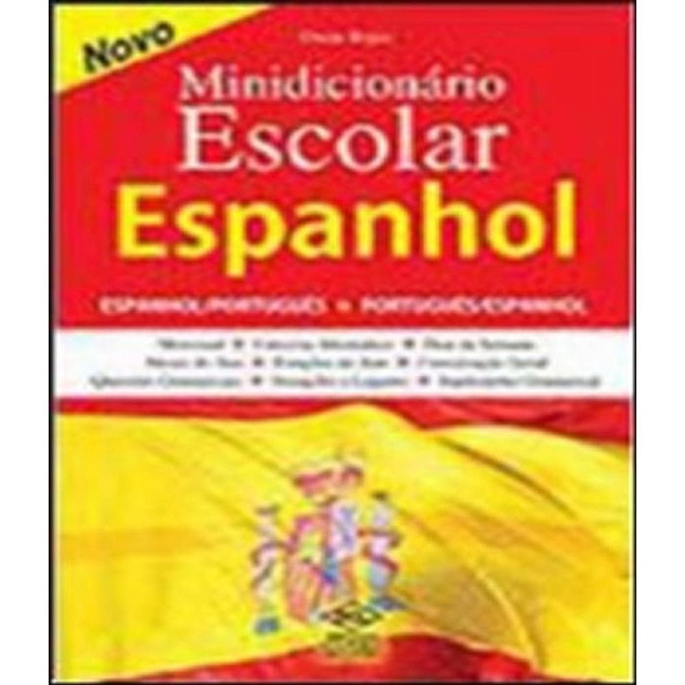 Livro Minidicionario Escolar Espanhol