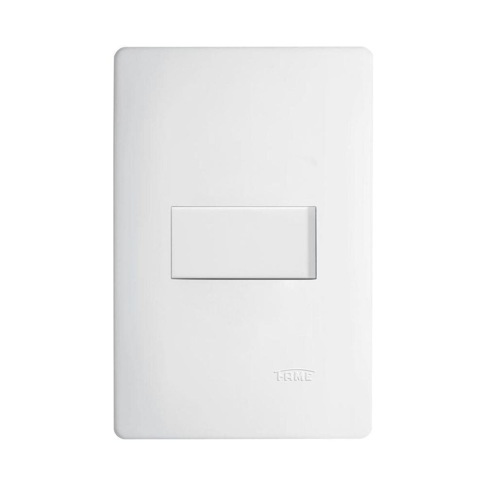 Interruptor Simples 16A/250V Horizontal Habitat Fame