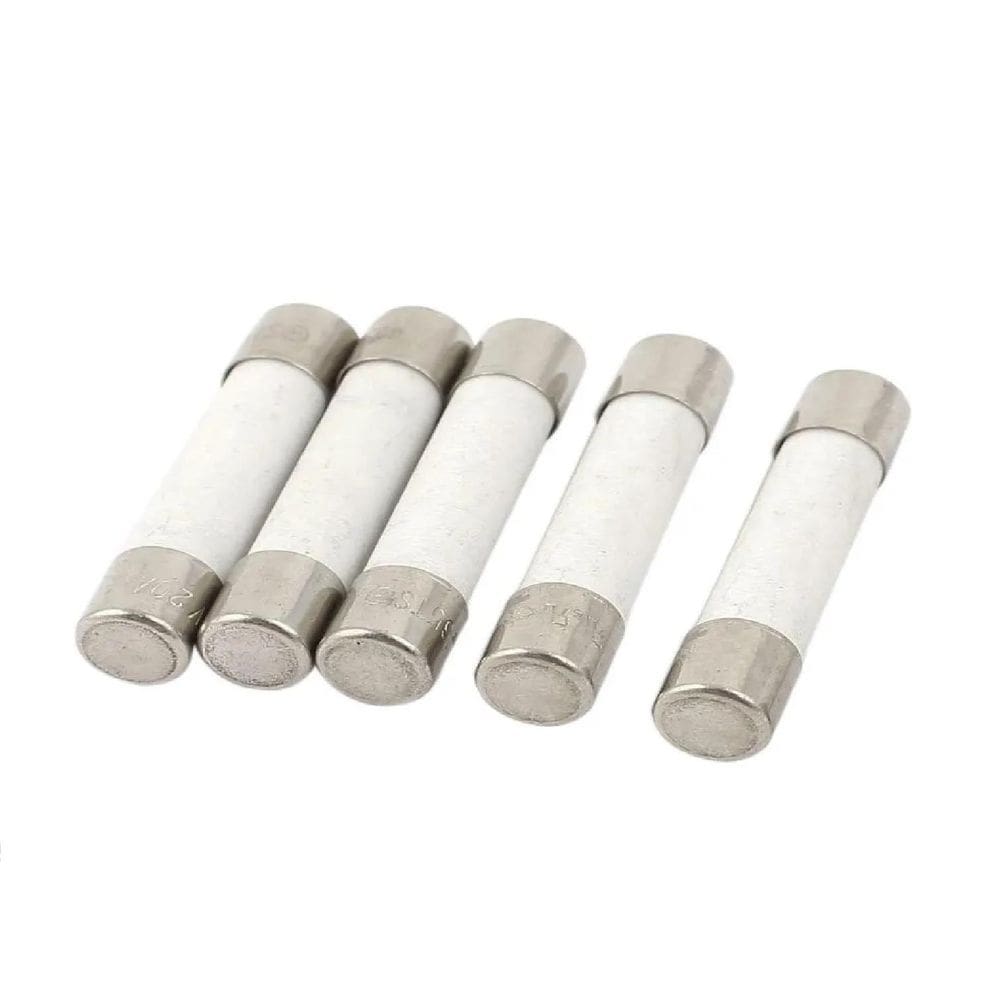 Fusivel Ceramico 10A 250V 6X30Mm 3Ag Latao Grande Emb Com 10