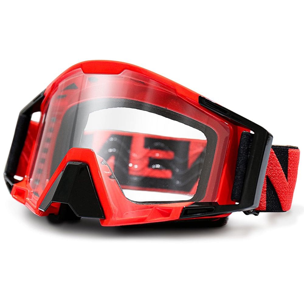Óculos Dirt Bike NENKI Motocross com capa nasal para adultos