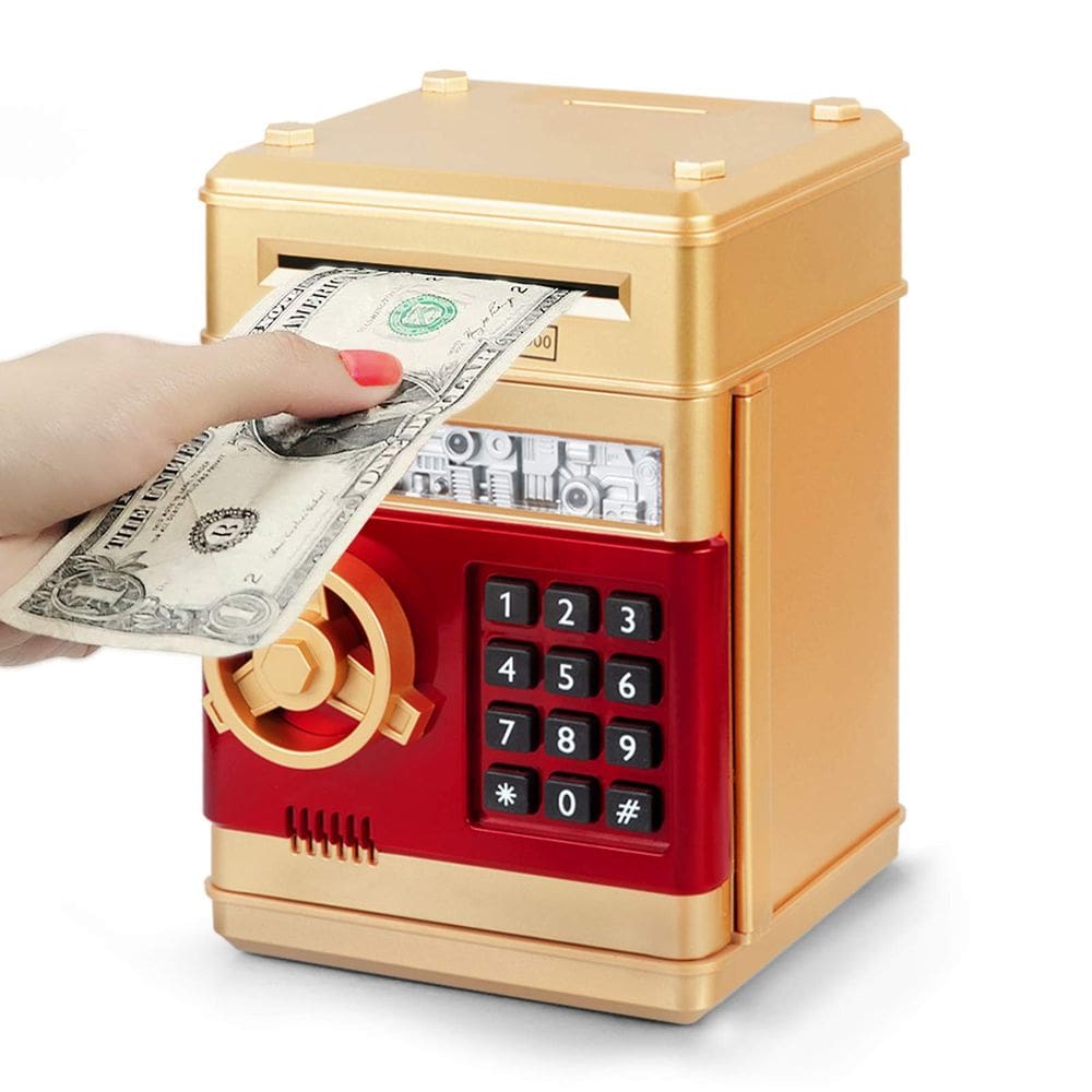 Cofrinho eletrônico Refasy Money Bank para crianças