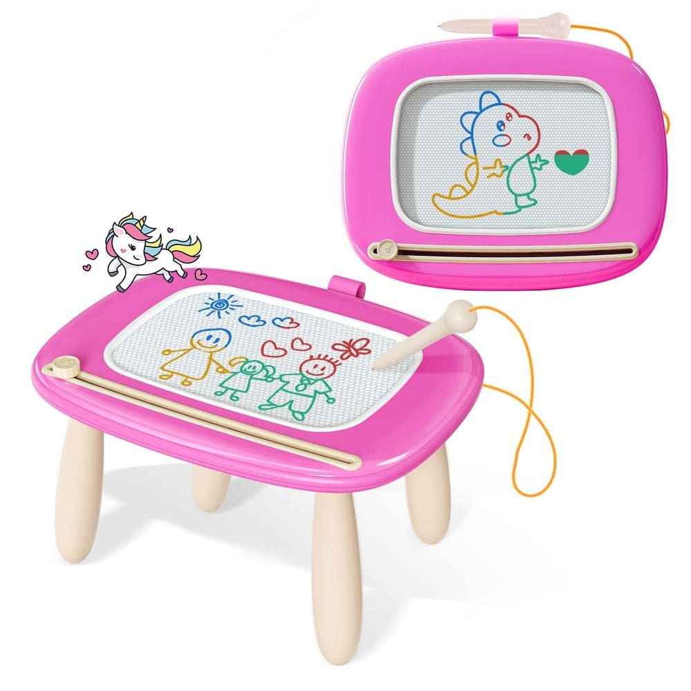 Magnetic Doodle Scribbler Board Kikidex Toddler Toddler Board de 1 a 3 anos