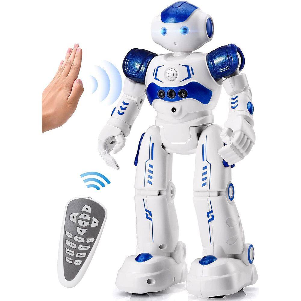 Robô RC KingsDragon com sensor de gestos programável para crianças 3-8Y