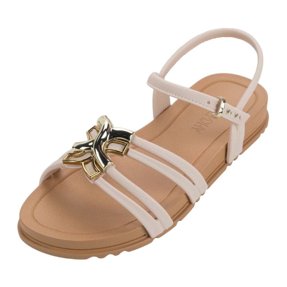 Sandália Feminina Moderna Casual Conforto Trança Grendha