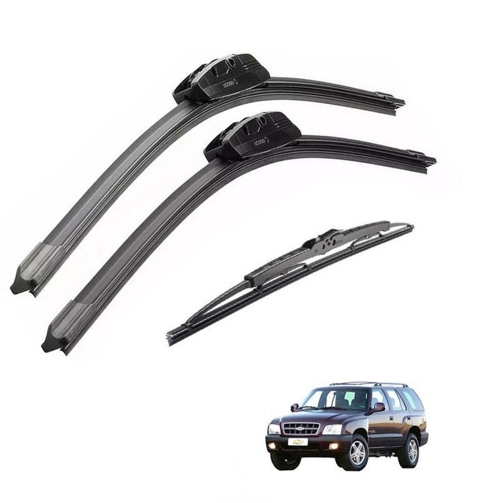 Kit Limpador Parabrisa Blazer 2006 2007 2008 2009 2010 11