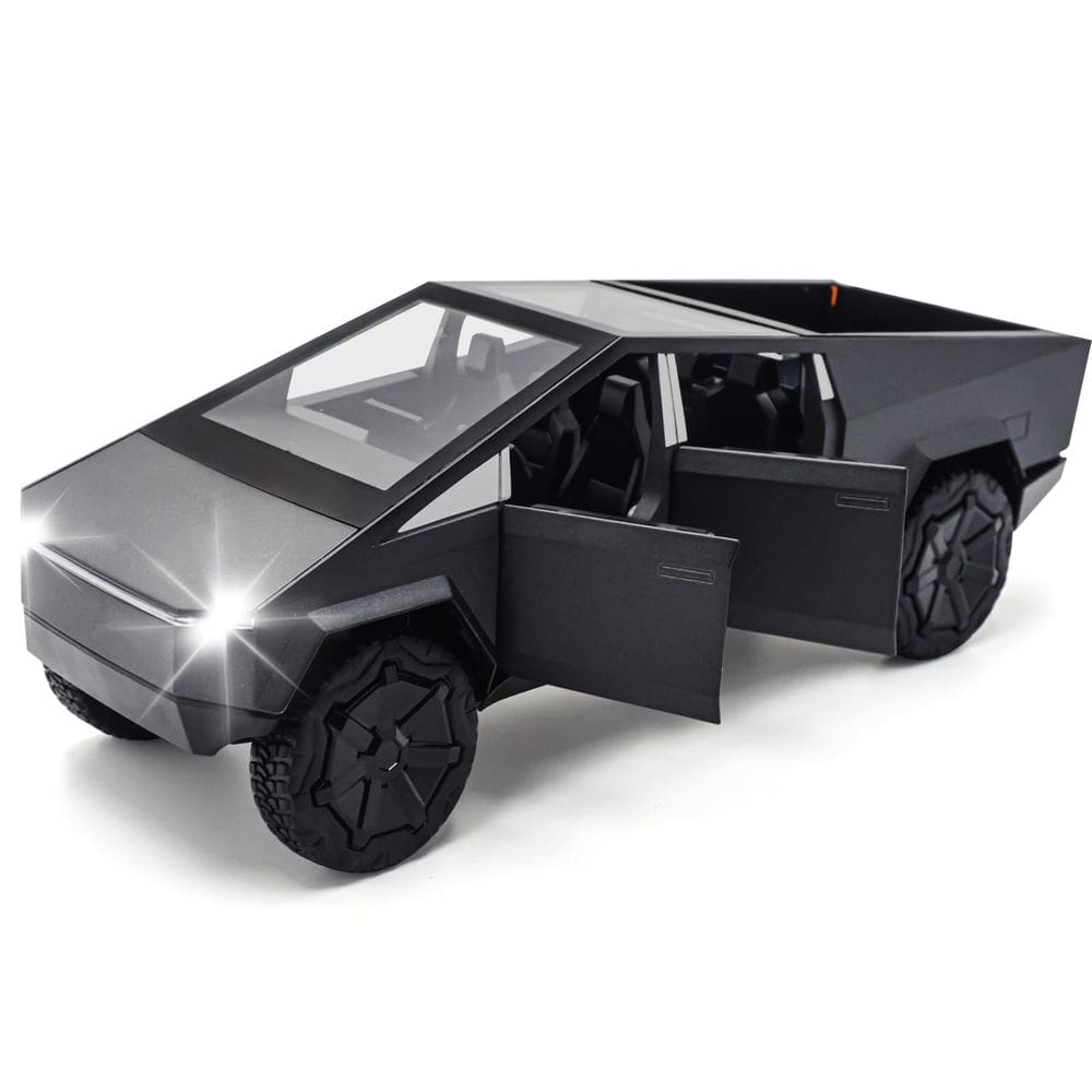 Caminhão de brinquedo Qetupa Cybertruck modelo 1/24 de metal fundido sob pressão há mais de 3 anos