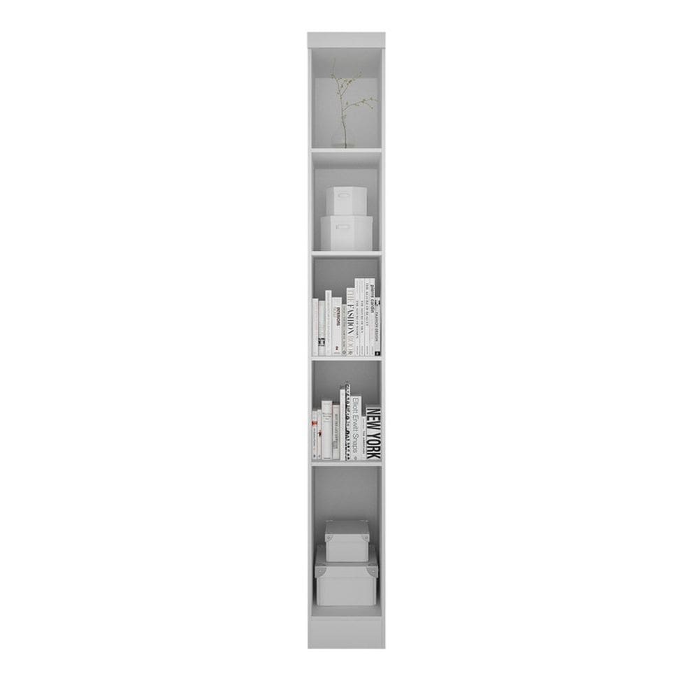 Modulado Cantoneira 4 Prateleiras - Linea-Branco - Móveis Novo Horizonte