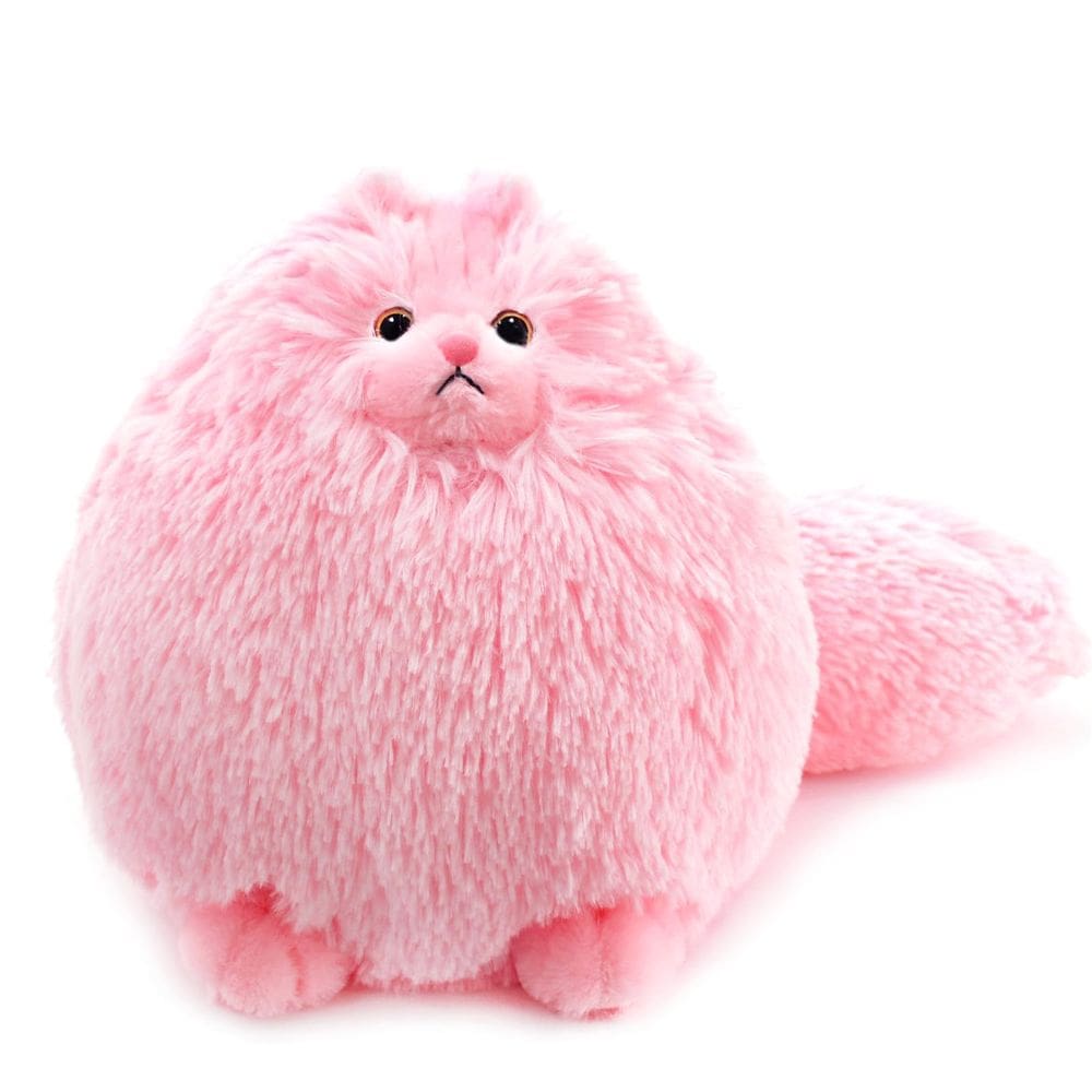 Brinquedo de pelúcia Winsterch Cute Pink Cat Pink Cat para meninas