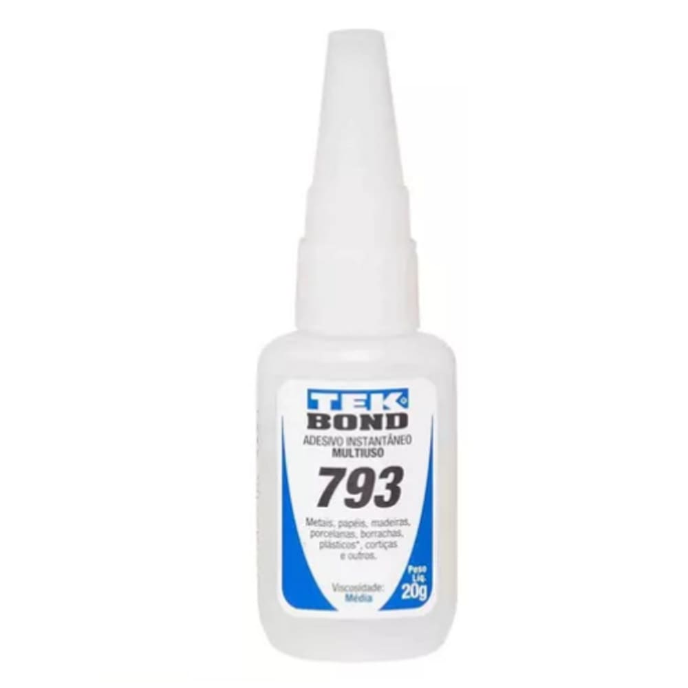 Cola Adesiva Instantânea Tekbond 793 20g