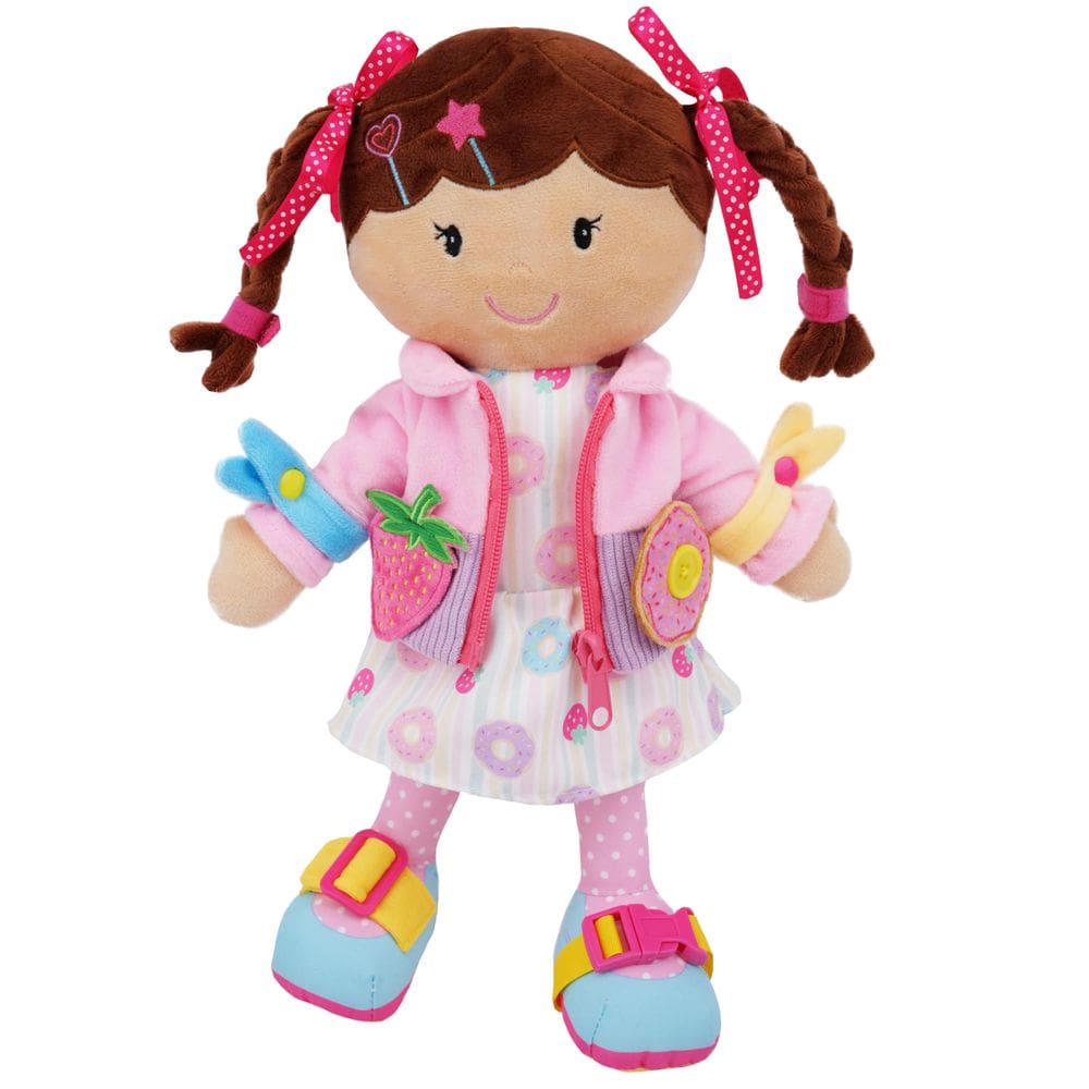 Boneca educacional de pelúcia June Garden Dressy Friends