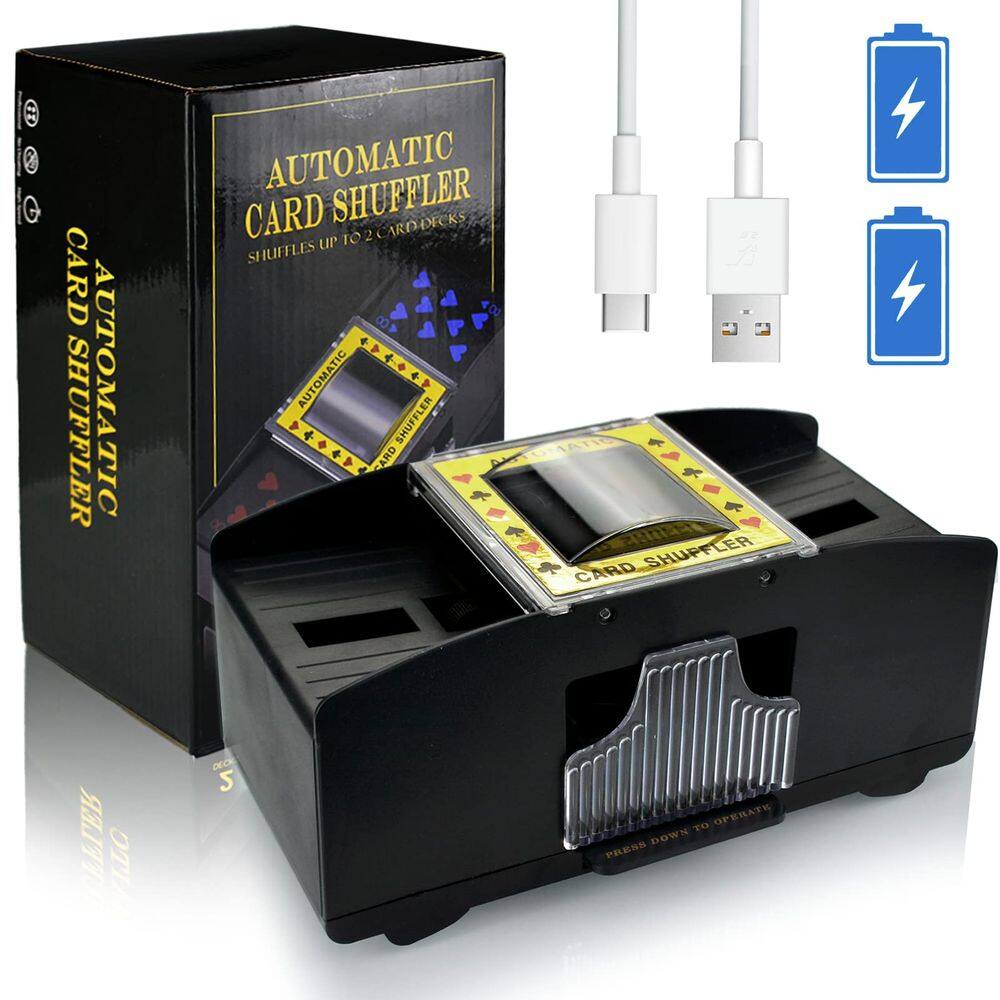 Deck Card Shuffler Nileole 2 com bateria recarregável de 2000mAh