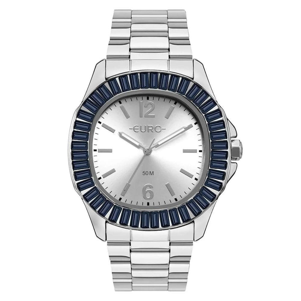 Relógio Euro Feminino Stones Prata - Eu2035Yxc/4K