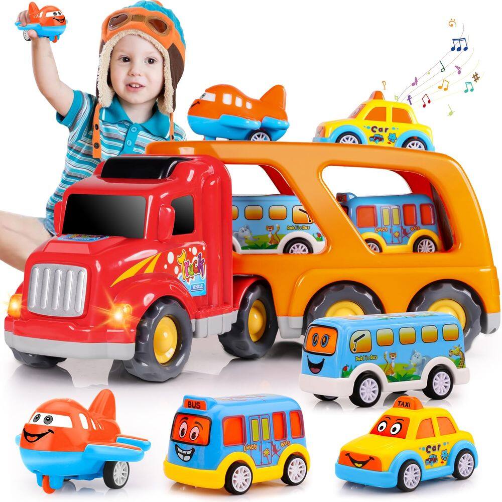 Caminhão transportador Nicmore Toy para crianças de 2 a 4 anos