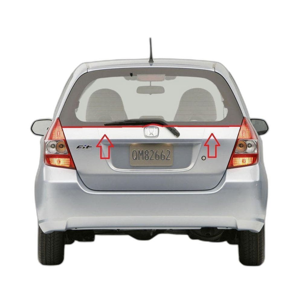 Borracha Vidro Traseiro Vigia Honda Fit Ate 2009