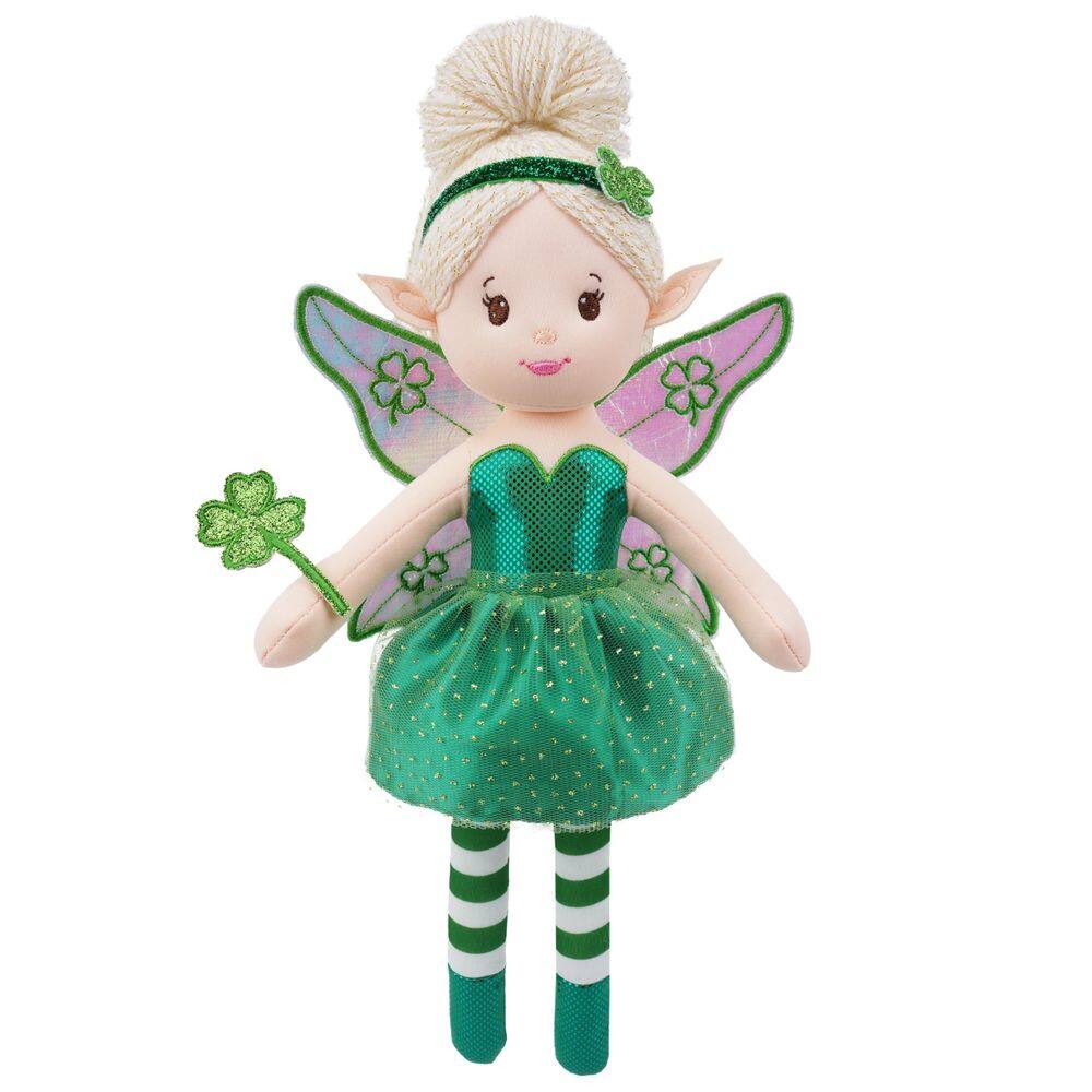 Boneca de pelúcia de pelúcia June Garden Enchanted Clover 13\"