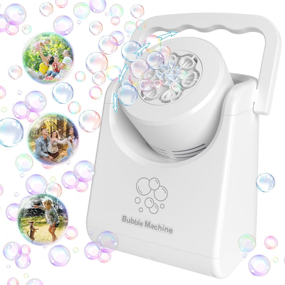 Máquina de bolhas IFLOVE para crianças pequenas com solução de bolhas