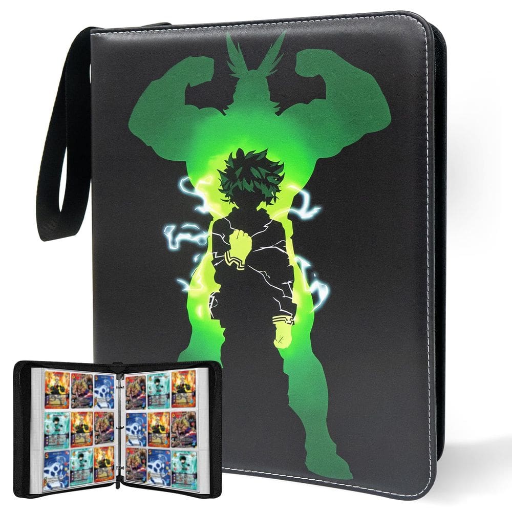 Fichário de cartas colecionáveis de anime WTVIDAS My Hero Academia 1080 Cards