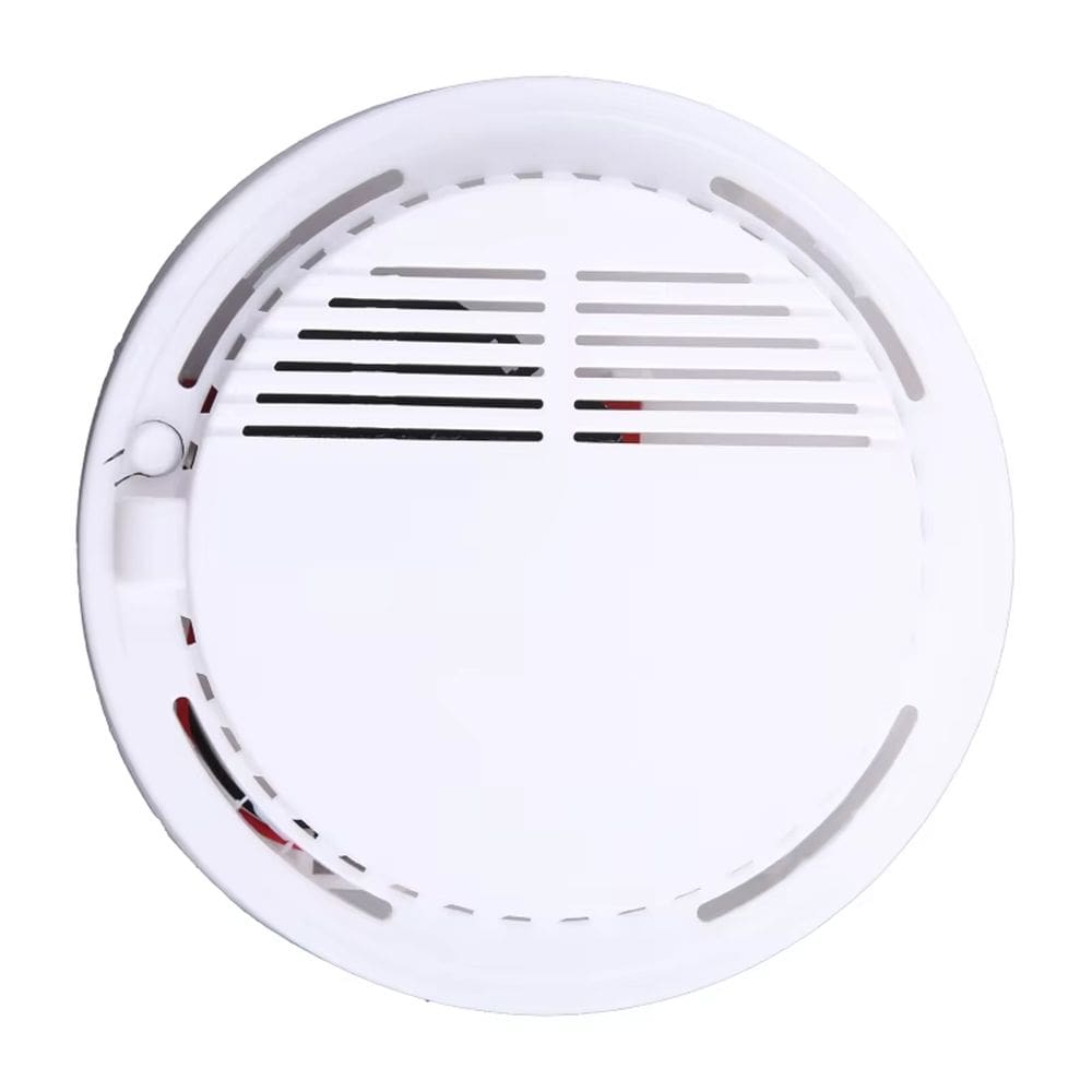 Detector de Incendio Fumaça Fogo Sensor Fotoeletrico Alarme 85db Proteçao Casa Residencial Comercial Empresarial Segurança