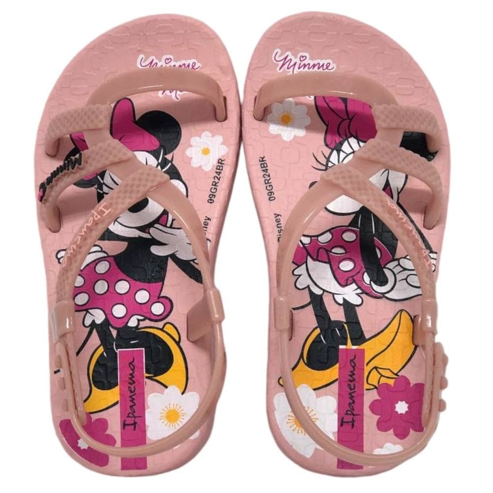 Sandalia Infantil Menina Casual Conforto Minnie Ipanema