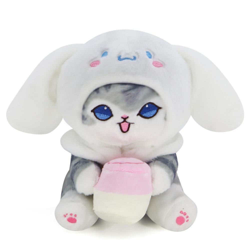 Brinquedo de pelúcia CNAANA Kawaii Shark Cat, 20cm