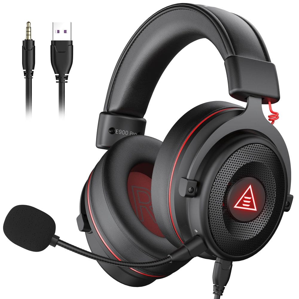 Fone de ouvido para jogos EKSA E900 Pro USB com som surround 7.1
