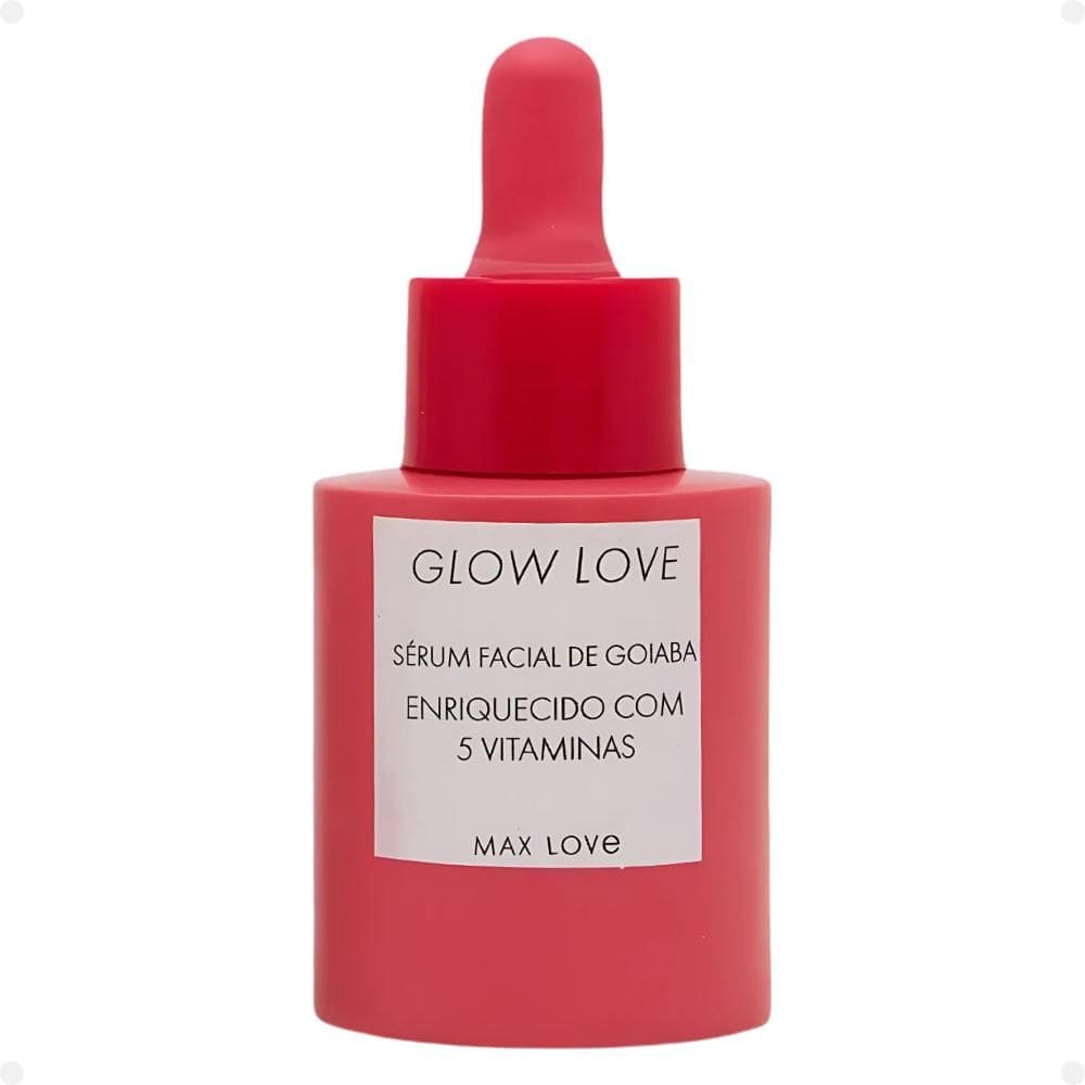 Sérum Facial Max Love 5 Vitaminas Glow Love Goiaba 30ml