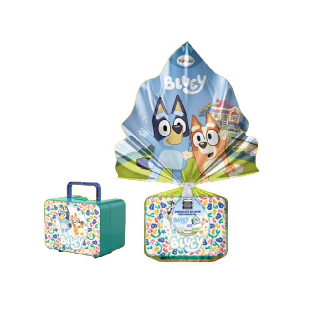 Ovo De Páscoa Infantil Bluey 90 gramas C/ Brinquedo