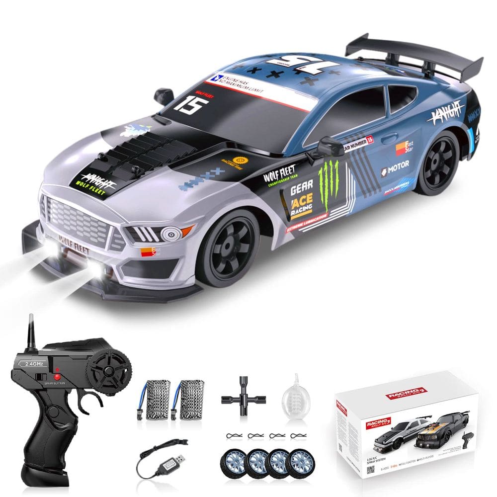 Carro de controle remoto Sakeye 1/16 2,4 GHz 4WD RC Drift 18 KM/H +